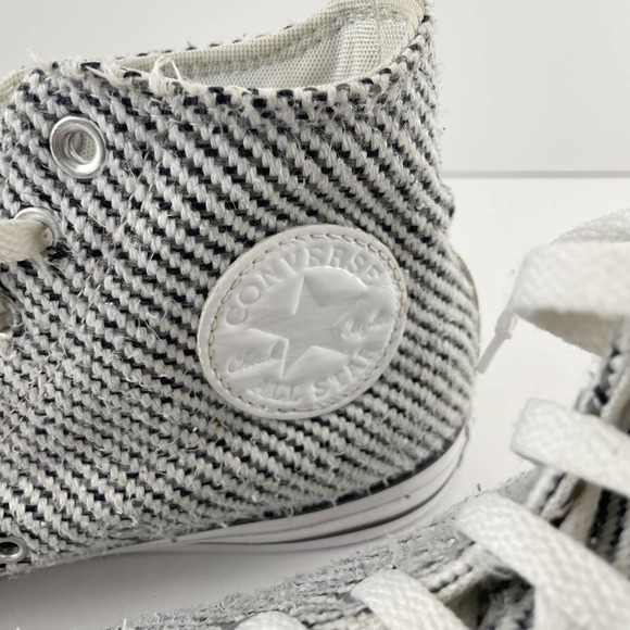 Converse All Star Chuck Taylor High Top Striped Sneakers - Picture 11 of 13